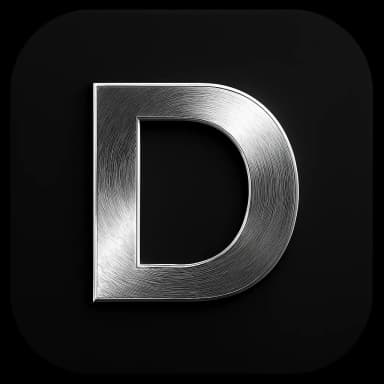 Devfic Logo — on dark