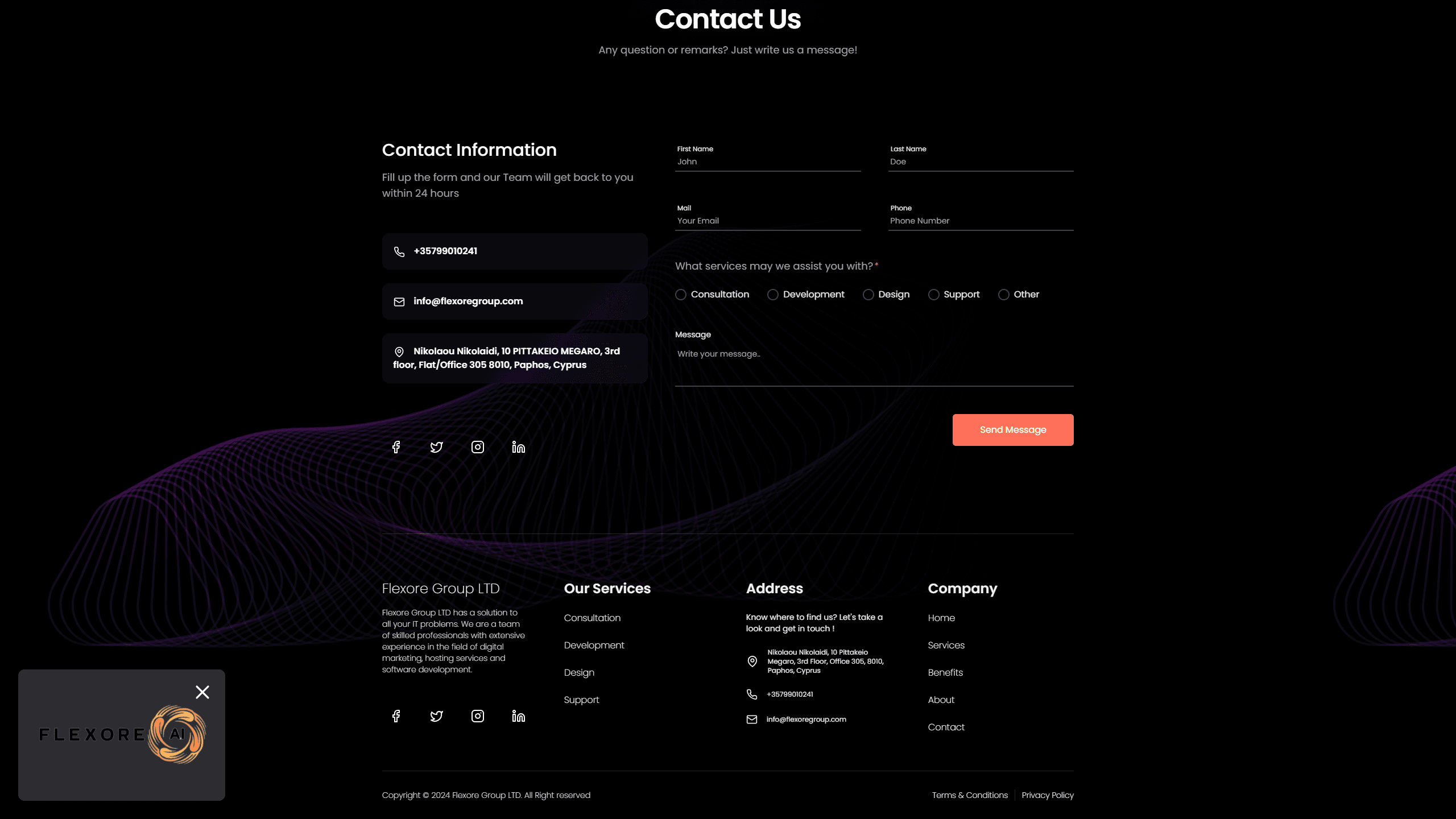 Contact and conversion path